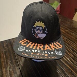 Naruto ICHIRAKU Ramen Shop Ball Cap Adjustable Hat Snapback Size Adult/Teens